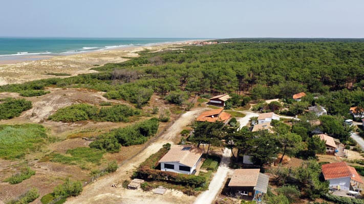 CHM Montalivet vue du ciel